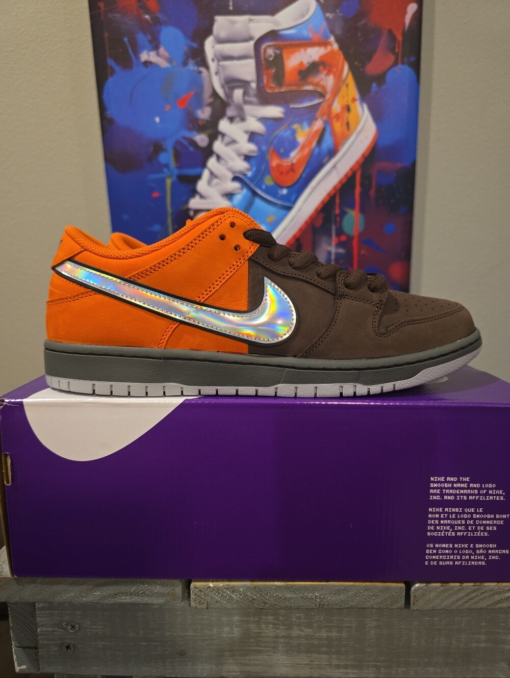 Nike SB Dunk Low Muni Fast Pass Brown Size 12